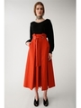 WAIST DESIGN スカート/D/RED3