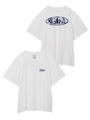 WARP LOGO BIG S/S TEE/ホワイト