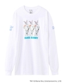 X-GIRL X LOONEY TUNES 3 BUGS BUNNY L/S TEE/ホワイト