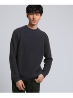 YAKクルーネックニット[ メンズ ニット ヤク ]/ネイビー(093)