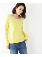 Yバックラメカットソー/レモンイエロー(031)