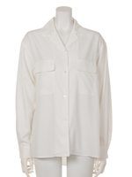 [BED&BREAKFAST]CLASSIC BIG Shirt/OFF WHITE