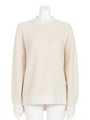 [BED&BREAKFAST]HONEYCOMB ARAN Raglan Sleeve/IVORY