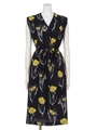 [BED&BREAKFAST]LILY Sleeveless Dress/NAVY