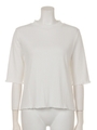 [BED&BREAKFAST]RANDOM RIB Short Sleeve/WHITE