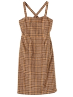 ・チェックジャンスカ/ベージュ