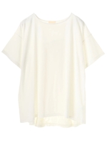 ・バックレースチュニック/オフホワイト