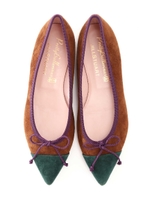 《Pretty Ballerinas》BYCOLOR  バレエシューズ/BROWN(050)