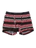 【 WEB限定 】 アーガイル柄ボクサーパンツ [ メンズ パンツ 下着 アンダーウェア ボクサー アーガイル 柄 ギフト プレゼント BOX ]/ブラック(019)