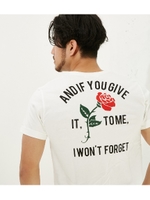 【AZUL BY MOUSSY】I WONT クルーネック半袖T/WHT