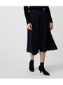 【AZUL BY MOUSSY】ベロアサテンスカート/NVY
