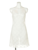 【BED&BREAKFAST】LILY LACE Camisole Dress/WHITE