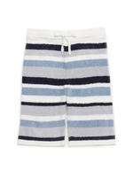 【GELATO PIQUE HOMME】’スムーズィー’ランダムボーダーハーフパンツ/OWHT