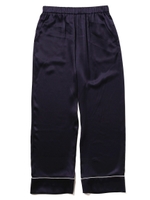 【GELATO PIQUE HOMME】シルクロングパンツ/NVY