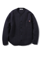 【GELATO PIQUE HOMME】接結キルトカーディガン/GRN