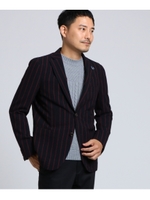 【PNJ】籠目ワッシャー2BポケットJK[メンズジャケット]/ダークネイビー(394)