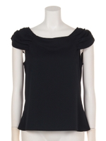 【Rew de Rew】バックリボンブラウス（8R13-06025）/ネイビー