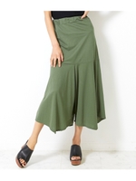 【Settimissimo】2WAYベアトップショートパンツオールインワン/カーキ(014)