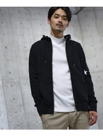 【WEB限定】スターライン ジップアップパーカー/ブラック(019)