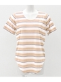 【anap mimpi】 ボーダー TEE/ベージュ(005)