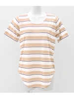 【anap mimpi】 ボーダー TEE/ベージュ(005)
