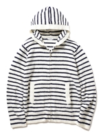 【family collection】HOMME2ボーダーパーカ/OWHT