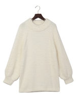 【oneway glamorous】フェザーモールチュニック/ホワイト