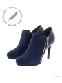 【ストレスフリー】コンビマテリアルブーティー/NAVY