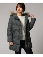 【吸湿発熱/保温】ダウンよりあたたかい中綿コート/グレー(212)