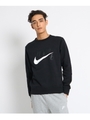 【洗濯機洗いOK】NIKE SBアイコン クルーネック　ロングＴシャツ/ブラック(019)