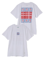 ＃1 DECOLATIVE BIG S/S TEE/ホワイト