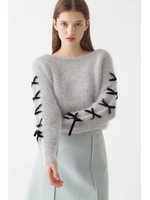 ◆ジェニーアンゴラニット/LIGHT GRAY(020)