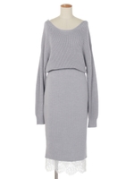 ２ＷＡＹウールニットセットアップ/パープル