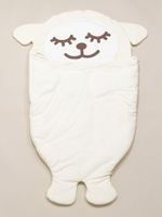 ひつじおくるみ / おひるね布団 / スリーピングバッグ/生成