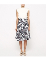 ウエストフリルフラワーSK/NVY