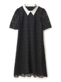 エリツキレースミニワンピ/ブラック