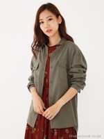 オーバーミリタリーシャツ/KHA