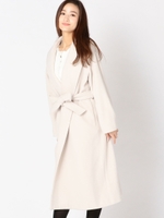 ガウンコート/ベージュ
