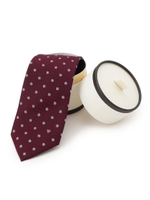 キャンドルBOXネクタイ [ メンズ ネクタイ BOX ギフト ]/ボルドー(964)