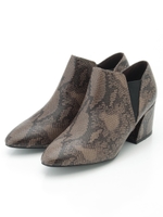 サイドゴアショートブーツ/SNAKE