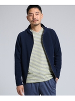 シルケットコットンダブルフェイスパーカー/ネイビー(093)