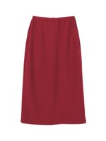 シンプルタイトスカート/レッド