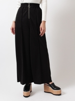 ジャージセンタージップパンツ/BLK