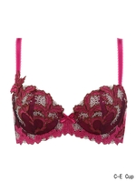 ジュエリング　ボタニカルレース　ブラ　0022/ラズベリー