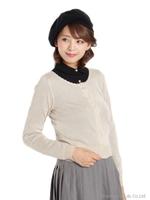 スカラニットカーデ/ゴールド