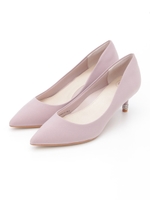 ストレスフリー/ビジューヒールポインテッドトゥパンプス/PINK