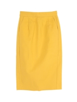 ストレッチタイトスカート/マスタード