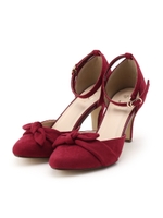 セパレートリボンパンプス/ワインレッド(063)