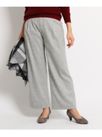 ソフトツィードワイドパンツ/ライトグレー(011)