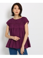 ティアードシャツ/パープル(083)